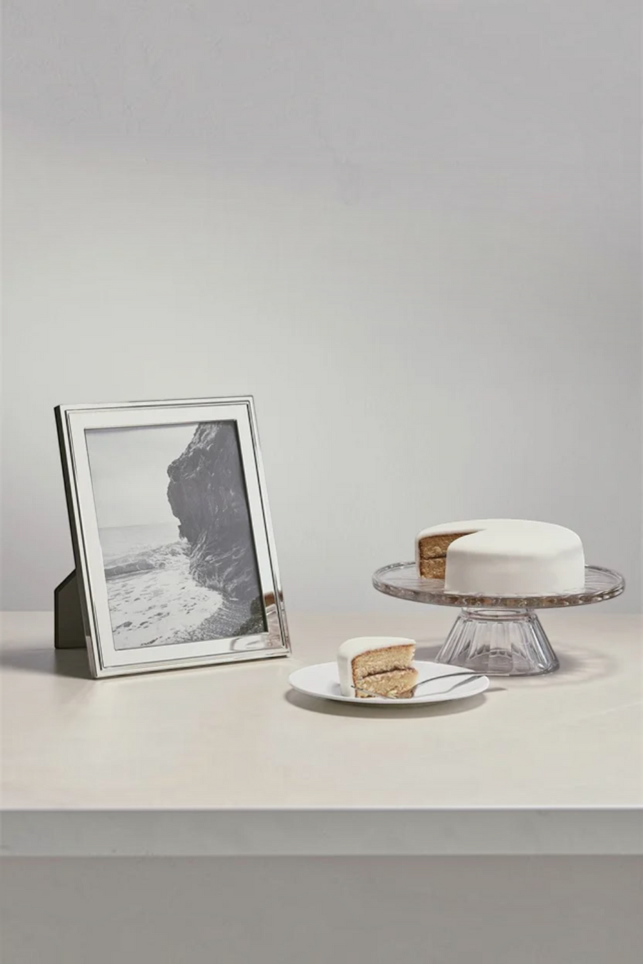 Waterford Classic Frame 8X10 Silver – side view