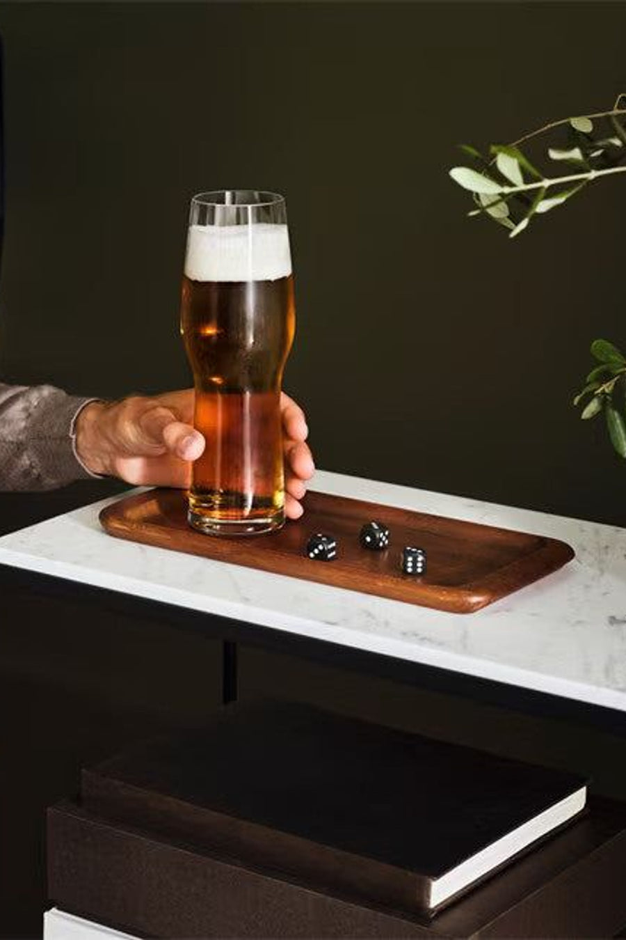 Waterford Craftbrew Pilsner Glass - 21.5 Oz, Set of 2 – flat lay