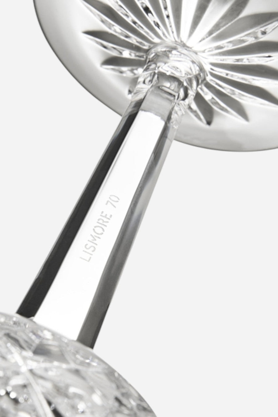 Waterford Lismore Balloon Crystal Wine Glass - Set of 2 – back view