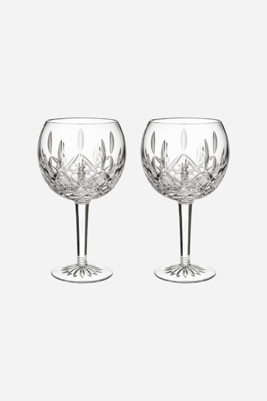 Waterford Lismore Balloon Crystal Wine Glass - Set of 2 – front view