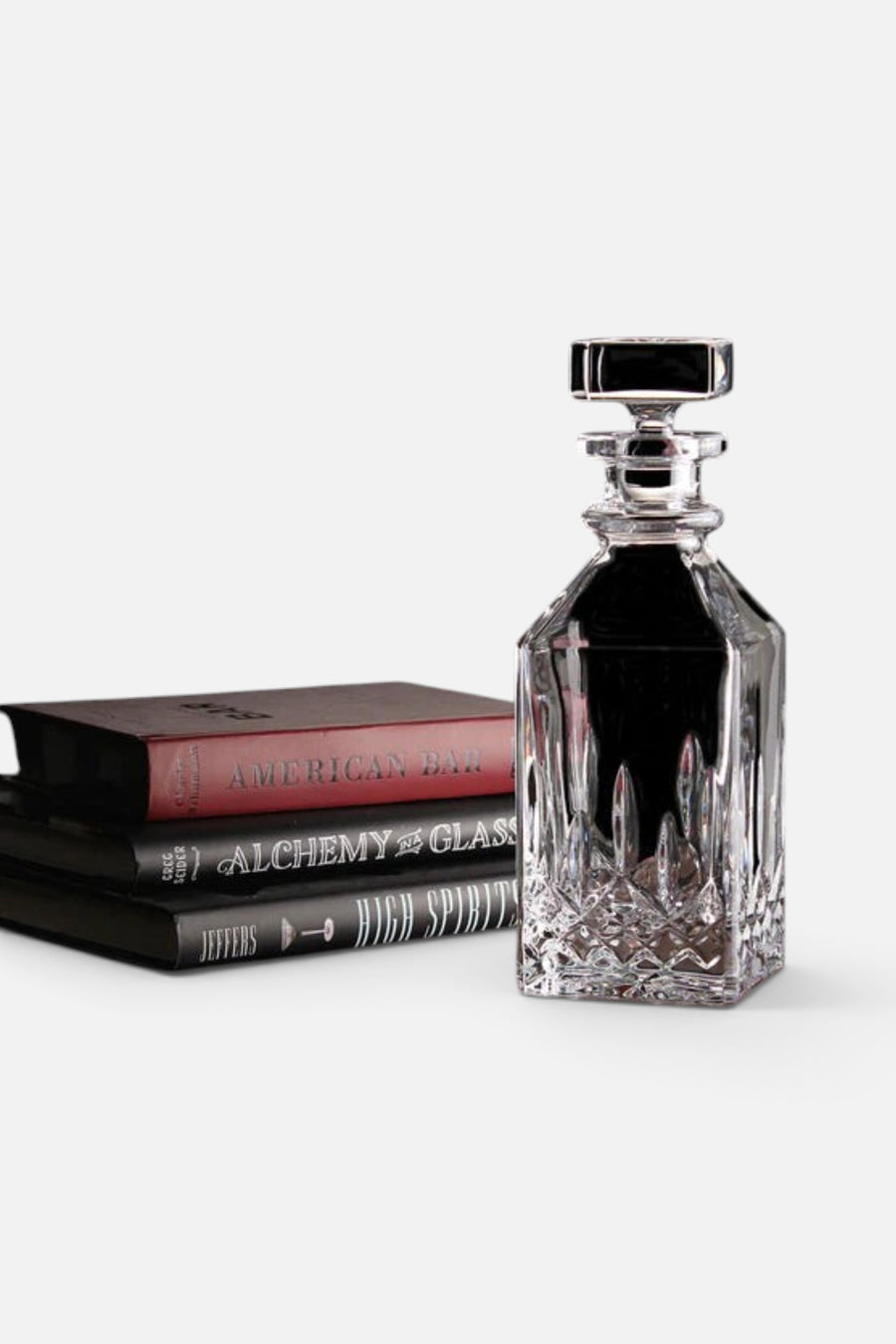 Waterford Lismore Decanter Square, 26Oz – back view