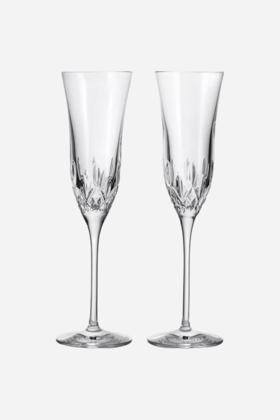 Waterford Lismore Essence Champagne Flute - Set of 2 – front view