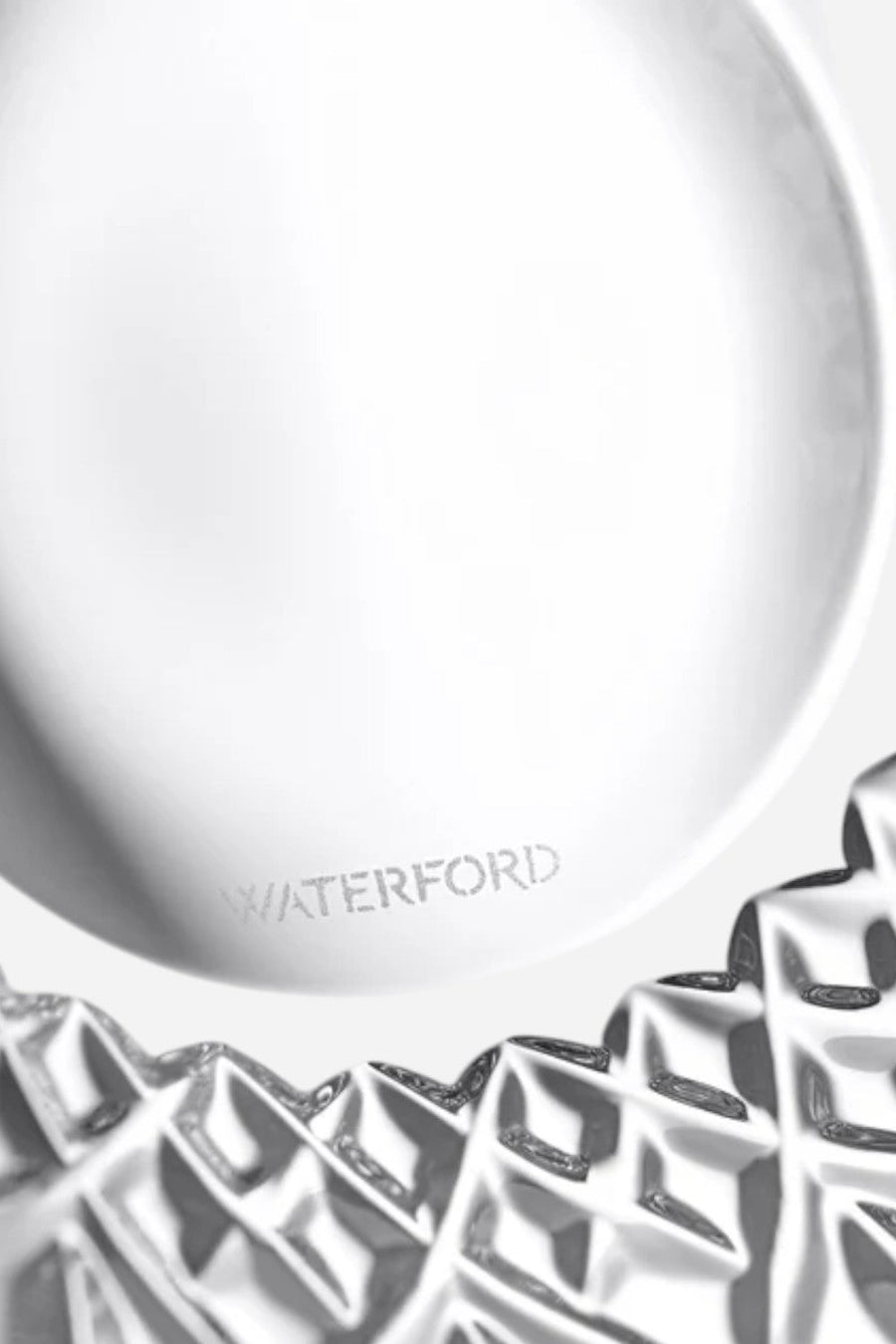Waterford Lismore Essence Ellipse Bowl – side view