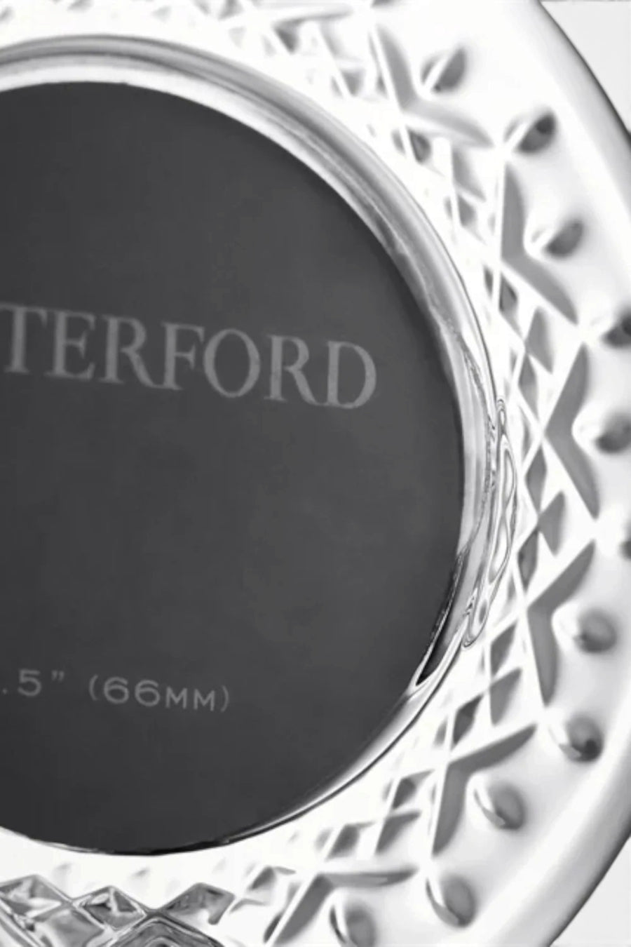 Waterford Lismore Mini Frame Round – detail