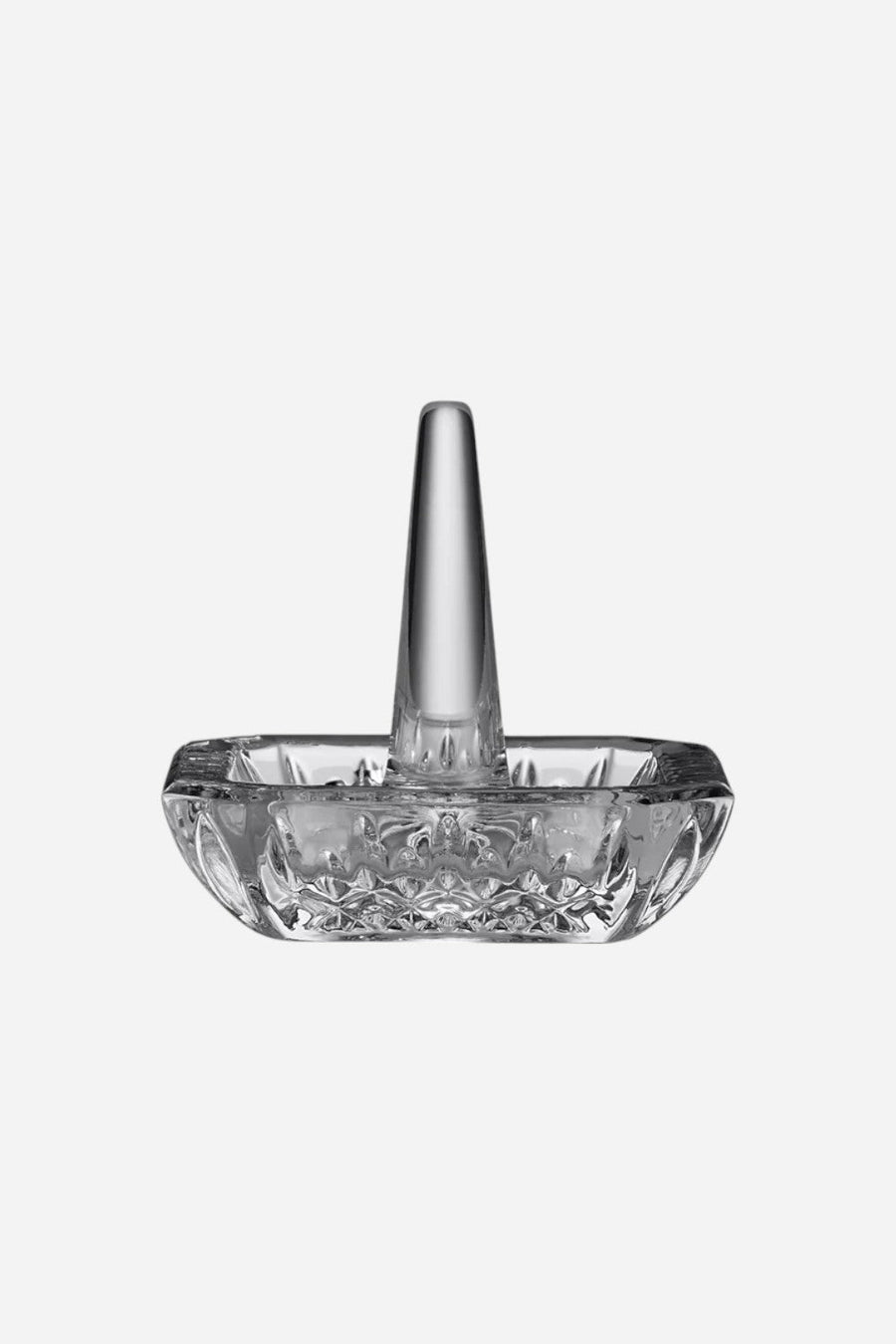 Waterford Lismore Square Ring Holder 3in – front view