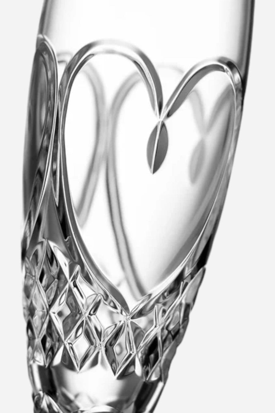 Waterford Love True Love Flute - Set of 2 – back view