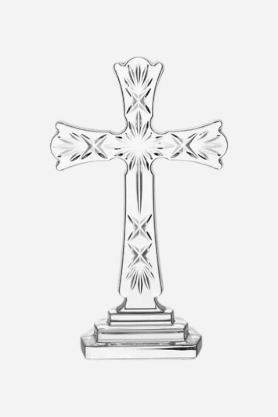 Waterford Standing Cross 8in – front view