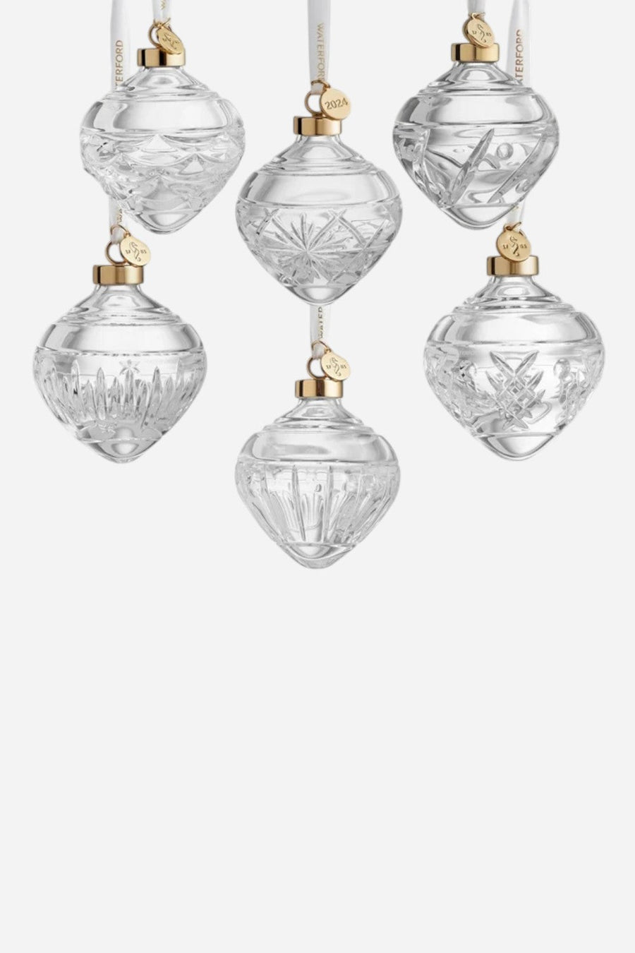 Waterford Winter Wonders Bauble Ornament, Set of 6 – front view