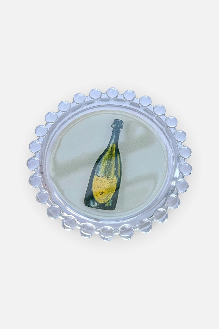 Wear Your Snacks Champagne Trinket Dish – front view