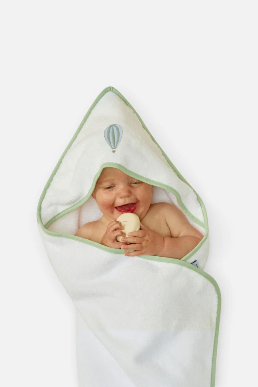 Weezie Ballon Baby Hooded Towel – detail