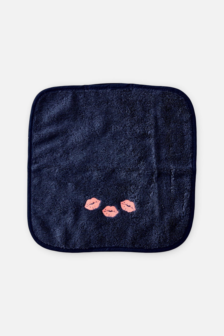 Weezie Coral Kiss Makeup Towels (Pair) – back view