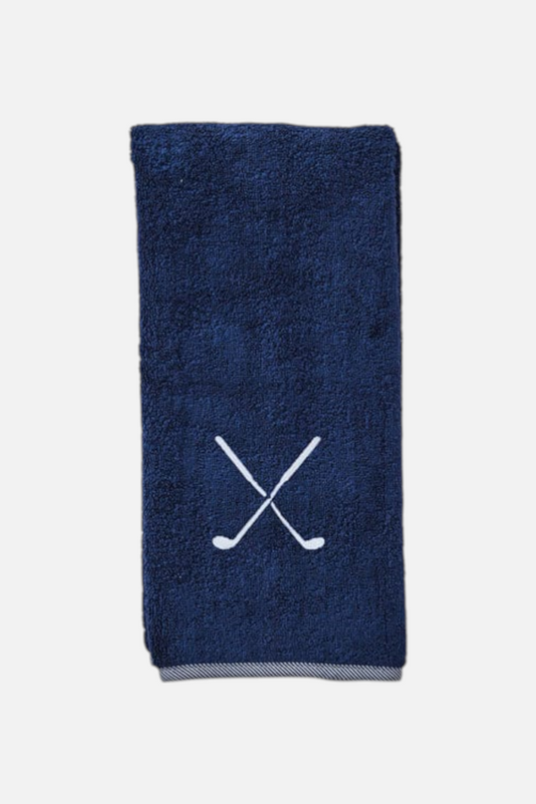 Weezie Golf Towel in Navy