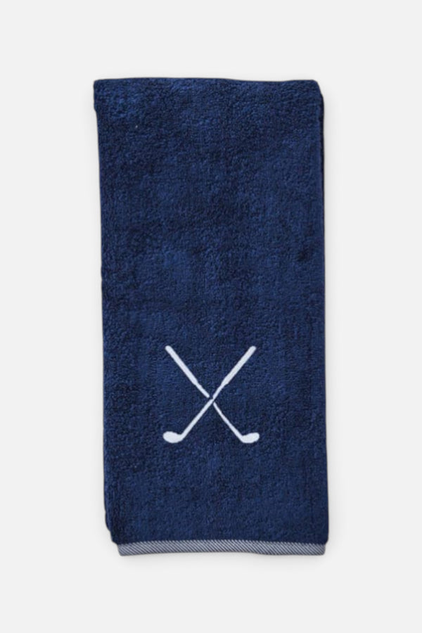 Weezie Golf Towel in Navy