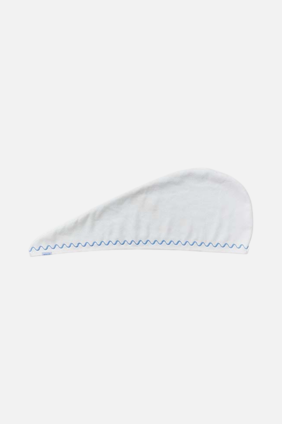 Weezie Hair Towel Embroidered Wave – flat lay