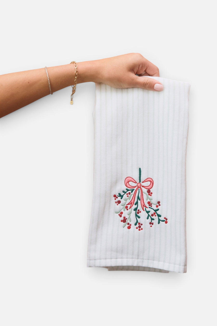 Weezie Holiday Kitchen Towel Trio – detail