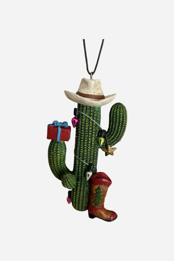 Western Boot/Cactus/Saddle Ornament