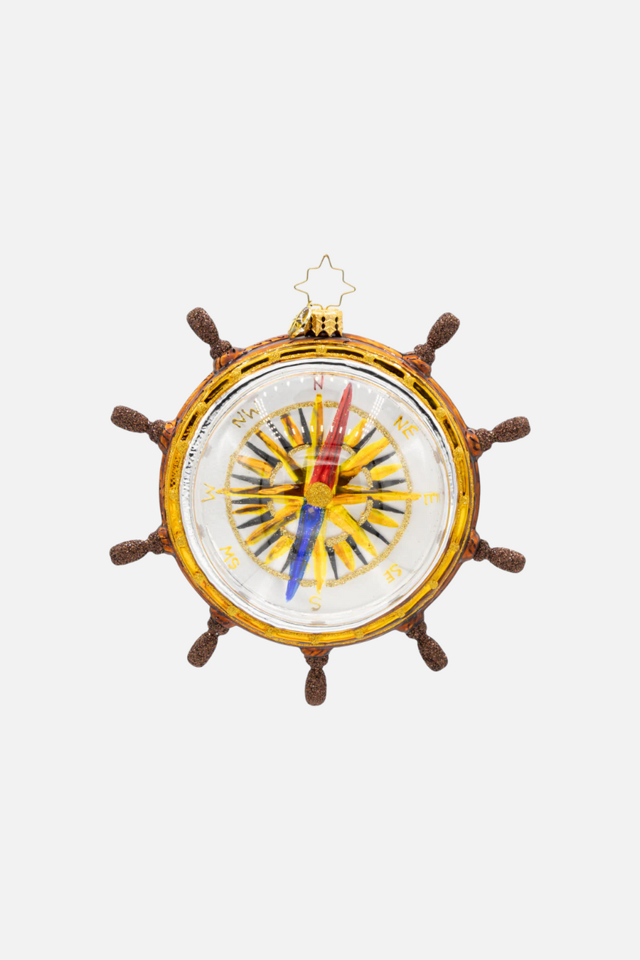 Whistling Through The Holidays Ornament – front view