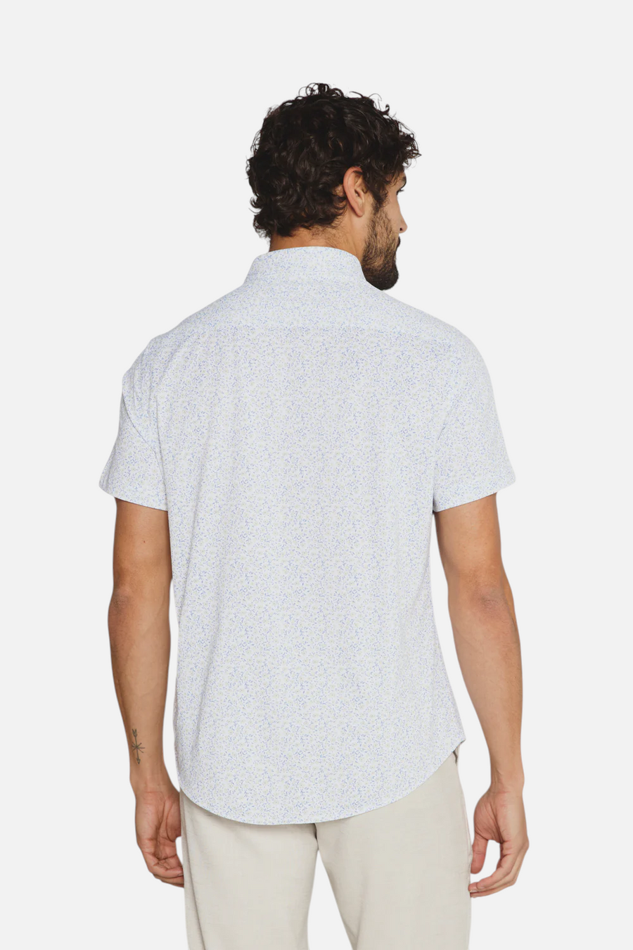 7 Diamonds Costra Short Sleeve Shirt in White