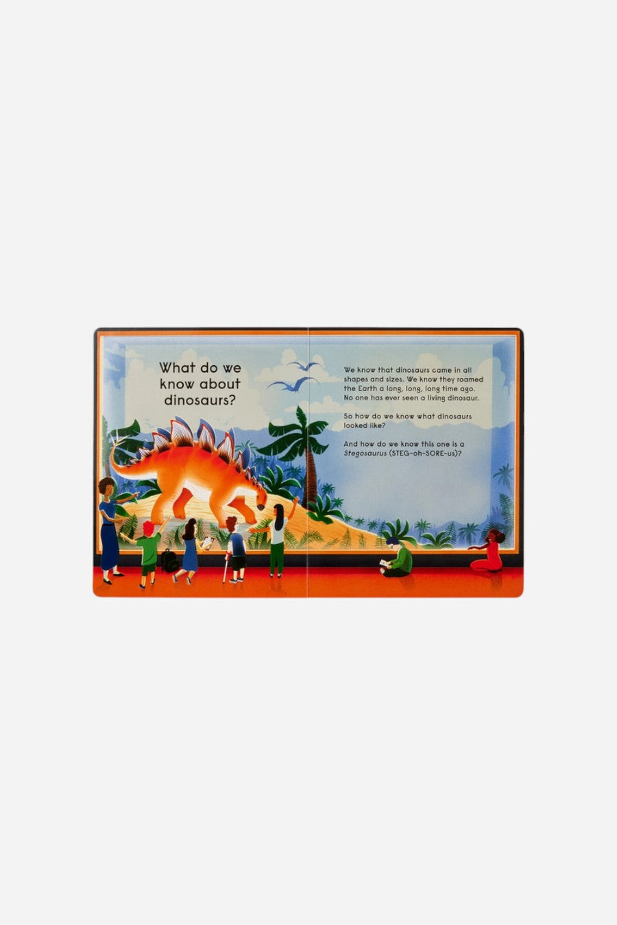 Who's That Dinosaur? An Animal Guessing Game – back view