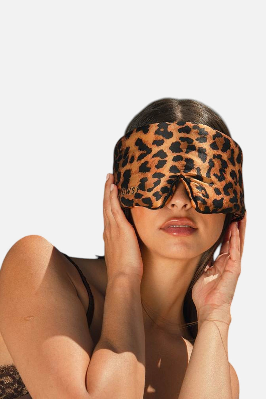 Wild Thing Silk Sleep Mask – back view