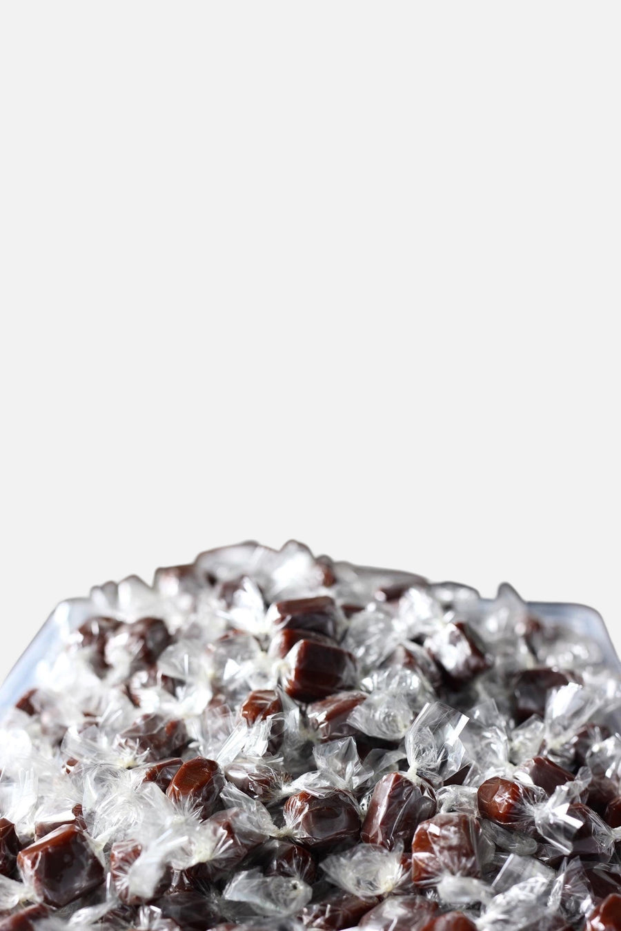 Wildflower Caramel Co Dark Chocolate + Sea Salt Caramel 12-Piece Bag – side view