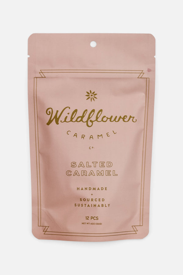 Wildflower Caramel Co Salted Caramel 12-Piece Bag