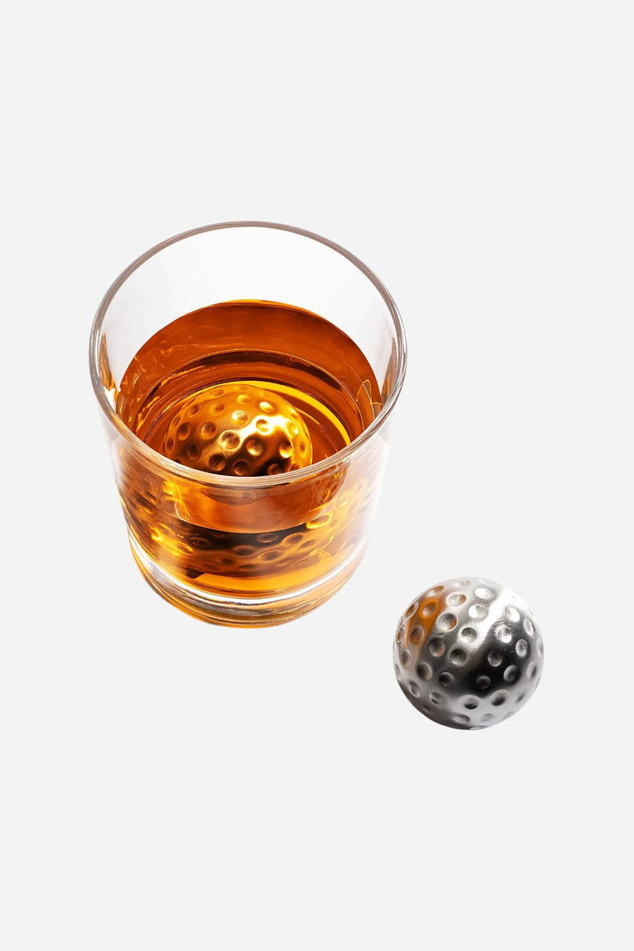 Wine Savant Luxurious Bar Gift Set - Golf Whiskey Set – back view