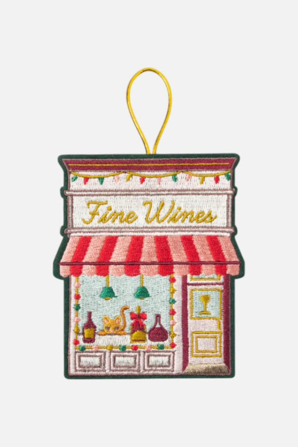 Wine Shop Ornament