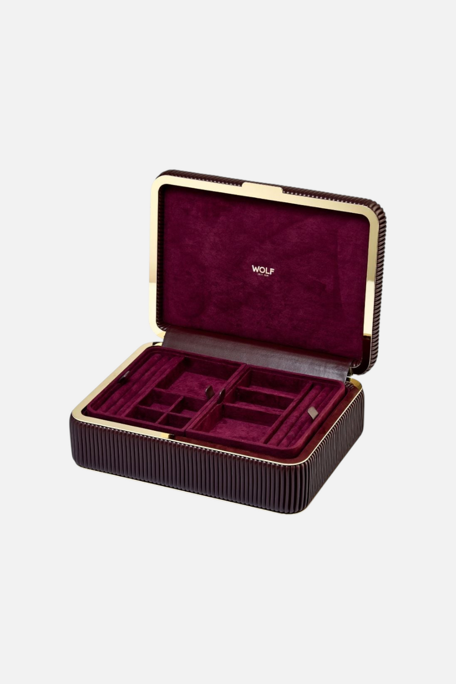 Wolf 1834 Bella Medium Jewelry Box – back view