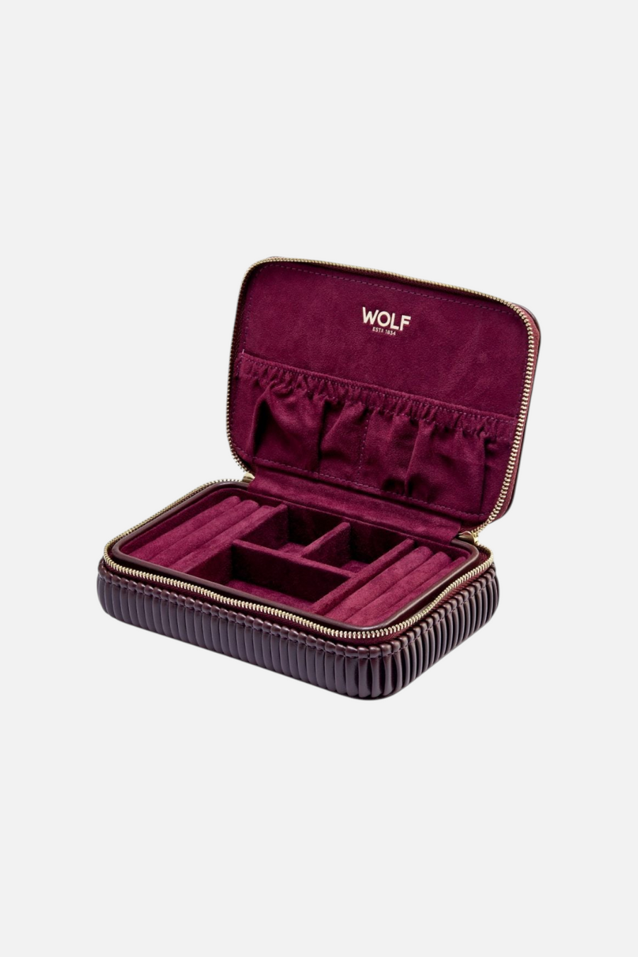 Wolf 1834 Bella Zip Case – side view