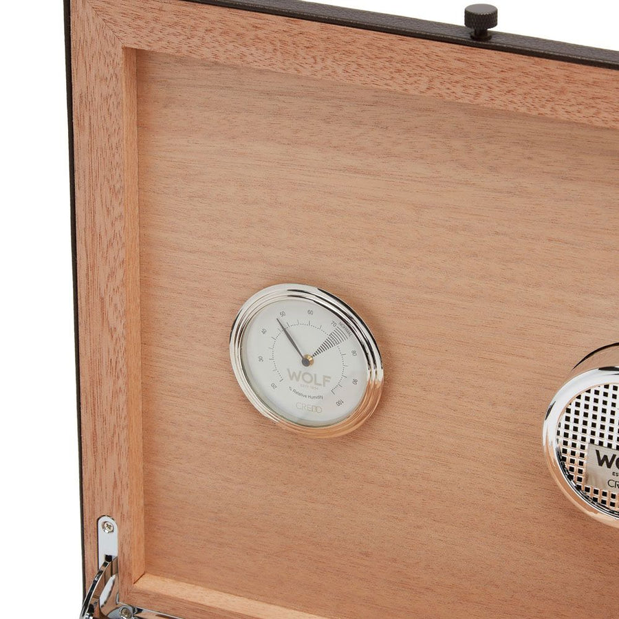 Wolf 1834 WM Brown Humidor in Brown – detail