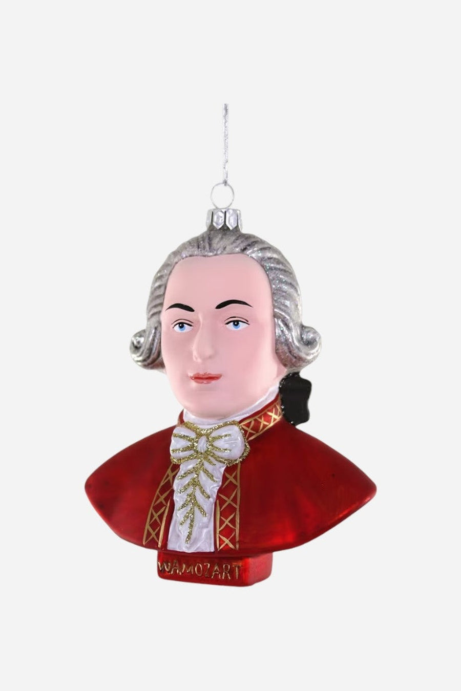 Wolfgang Amadeus Mozart Ornament – front view