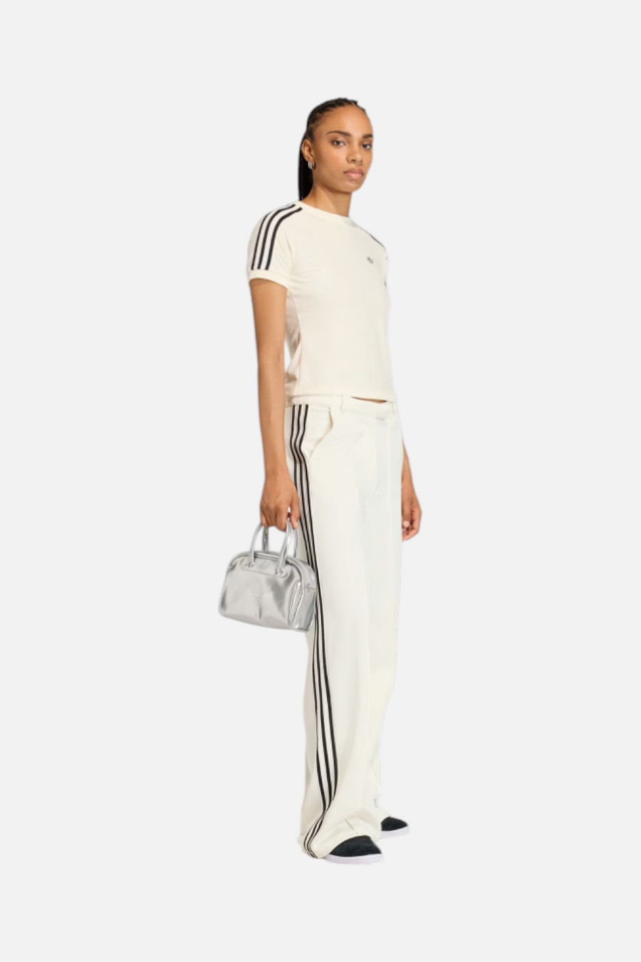 Adidas Women's Sport Tailored Pants in Off White