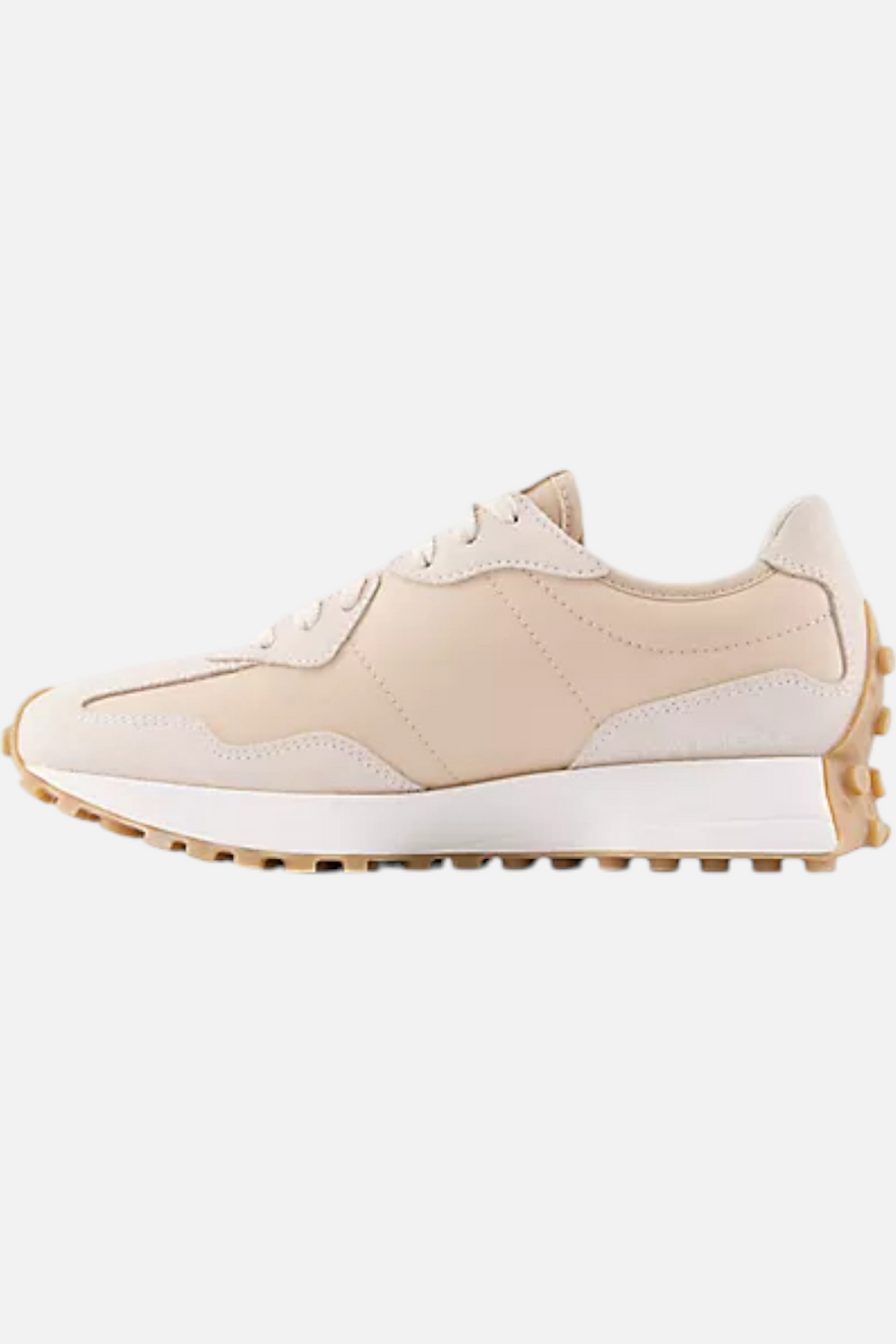 Women's New Balance 327 in Bisque – side view