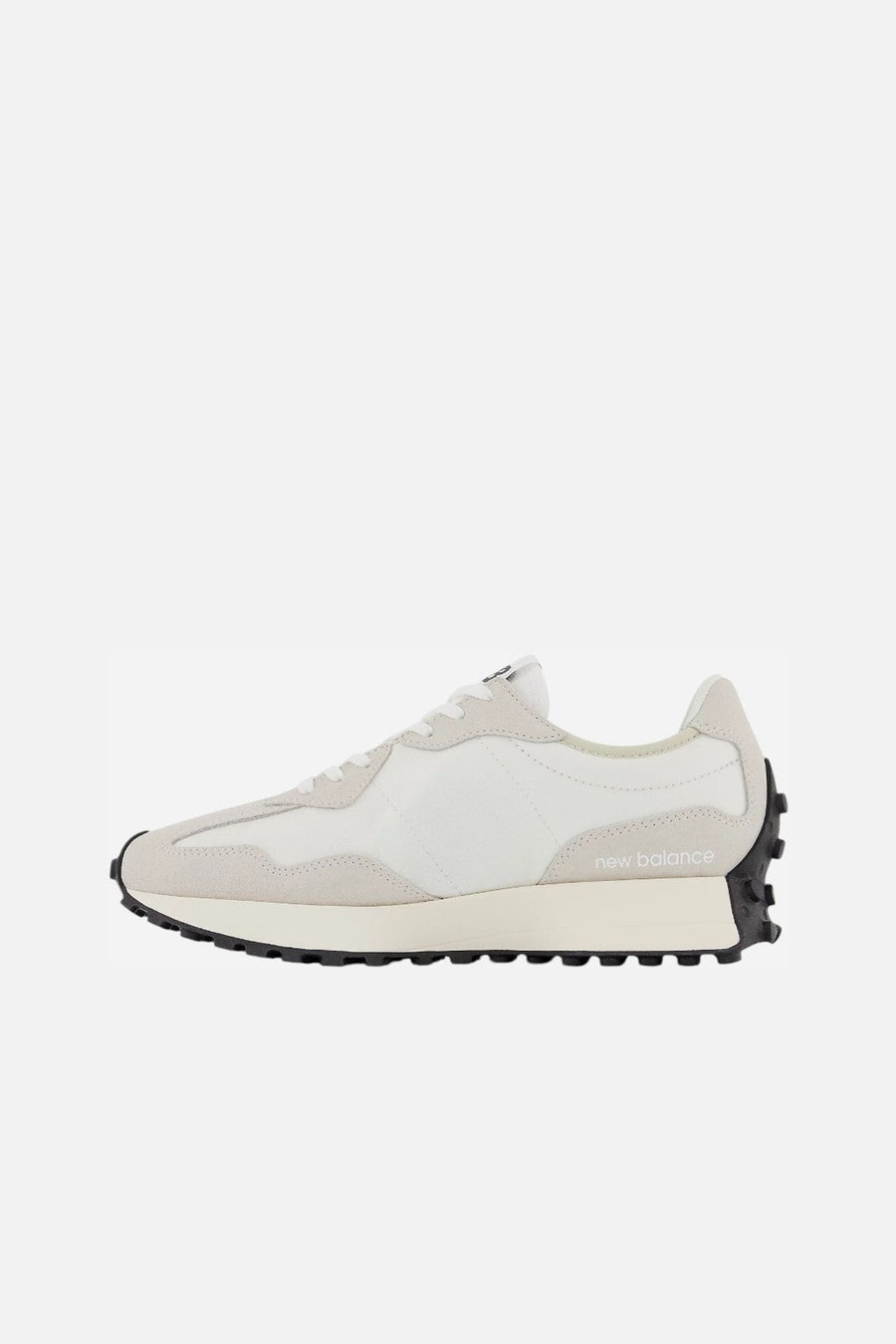New Balance Women's 327 in Sea Salt/White – side view