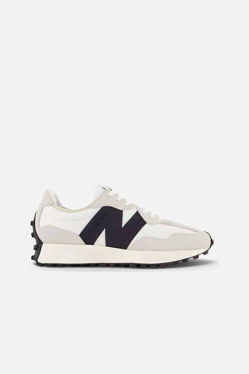 Women's New Balance 327 Sea Salt/White – side view