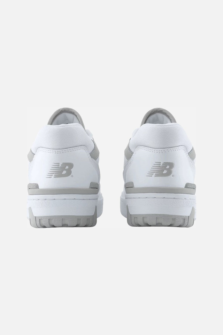 New Balance Women's 550 in White & Grey – back view