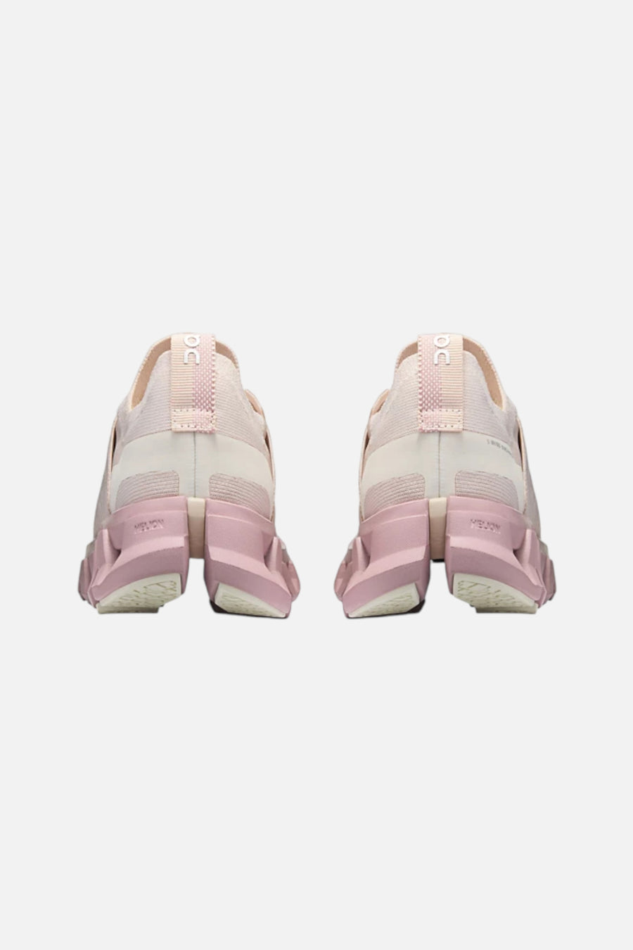 On Women's Cloudswift 4 in Pearl/Mauve – back view