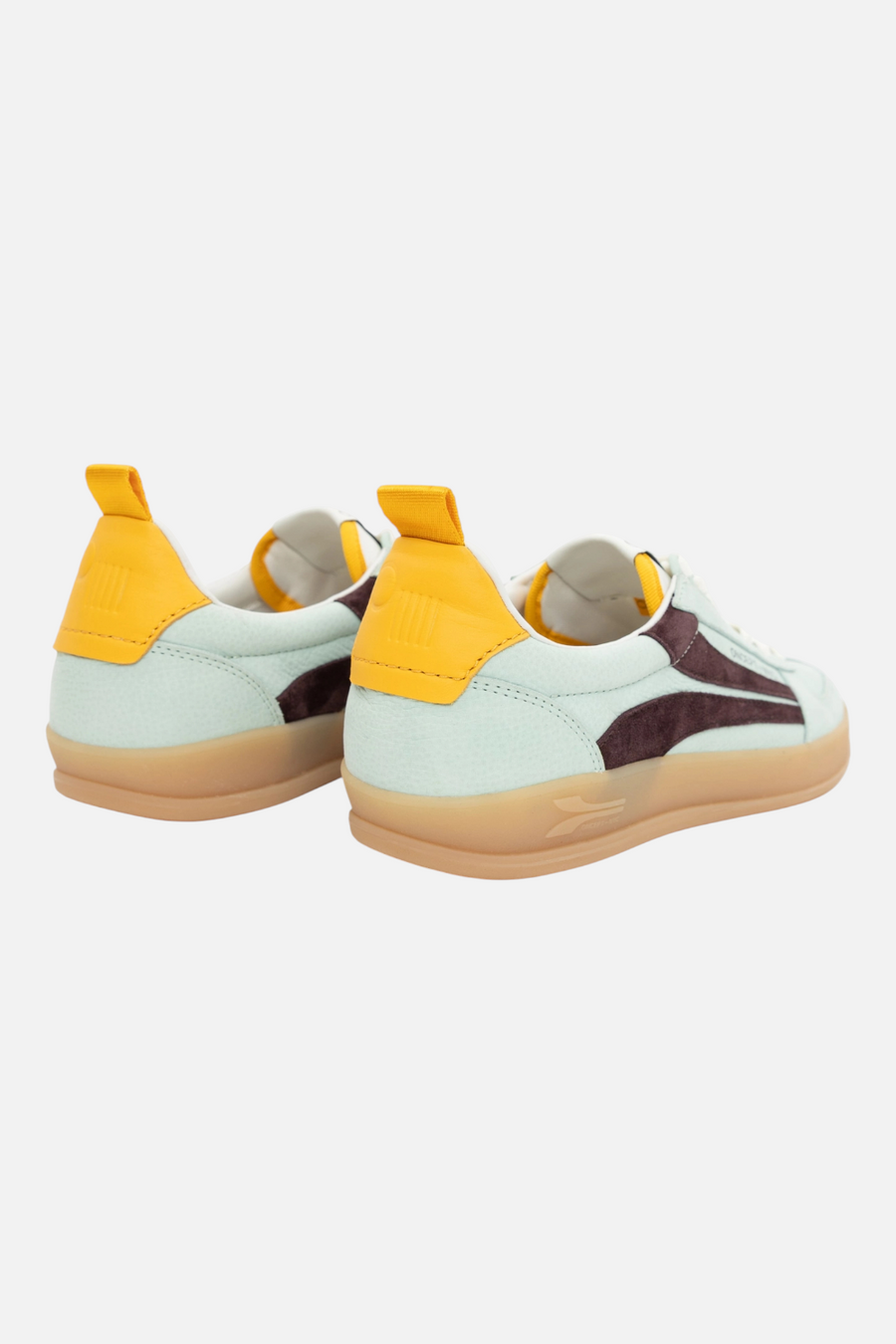 Women's Oncept Fez Court Sneaker in Seafoam – back view