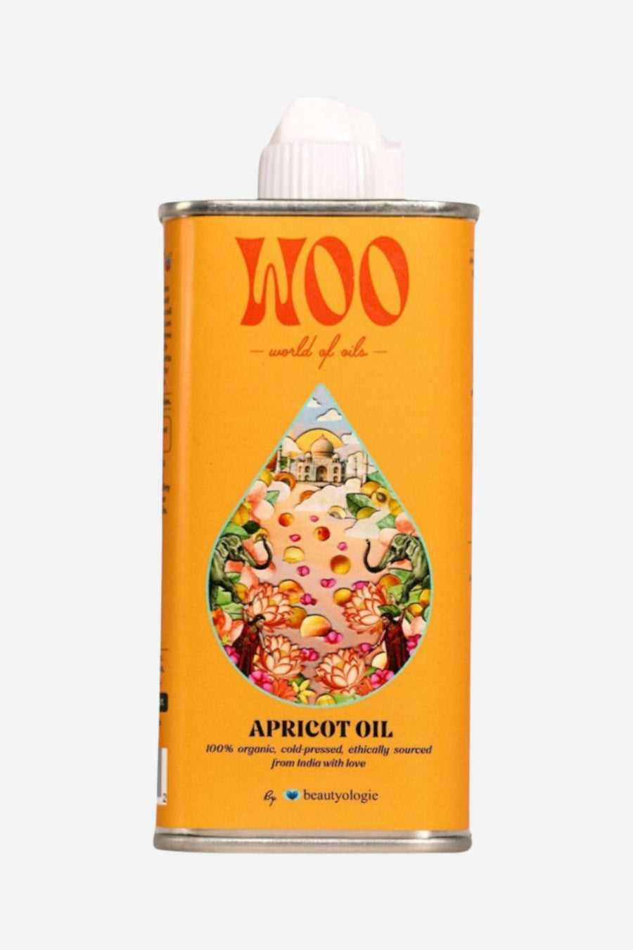 WOO Apricot Oil – front view