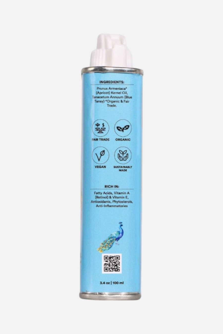 WOO Blue Tansy & Apricot Oil – detail