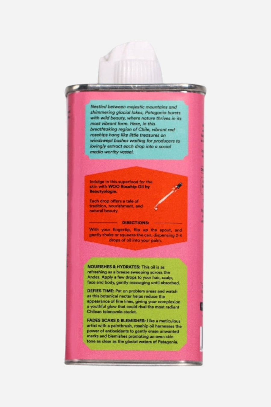 WOO Rosehip Oil – back view