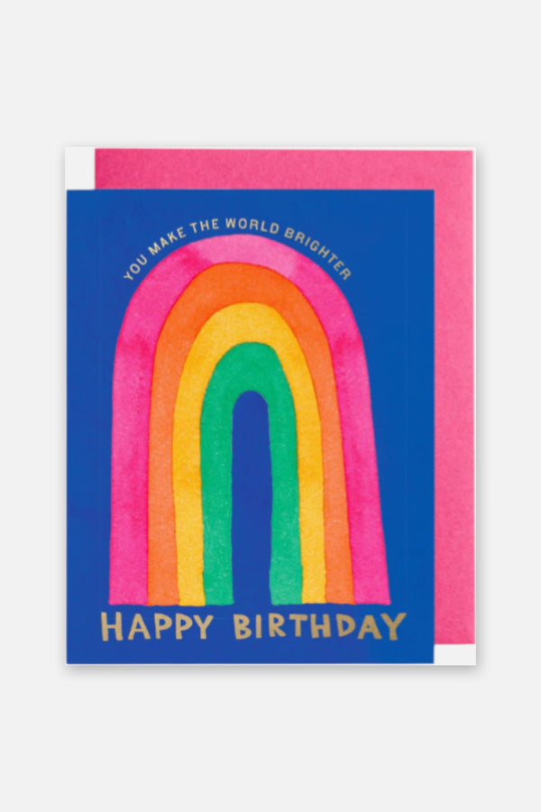 World Brighter Birthday Card