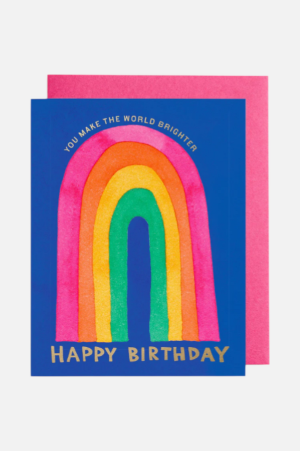 World Brighter Birthday Card