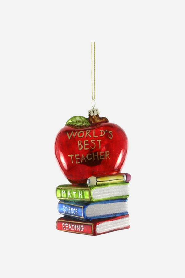 World's Best Teacher Ornament