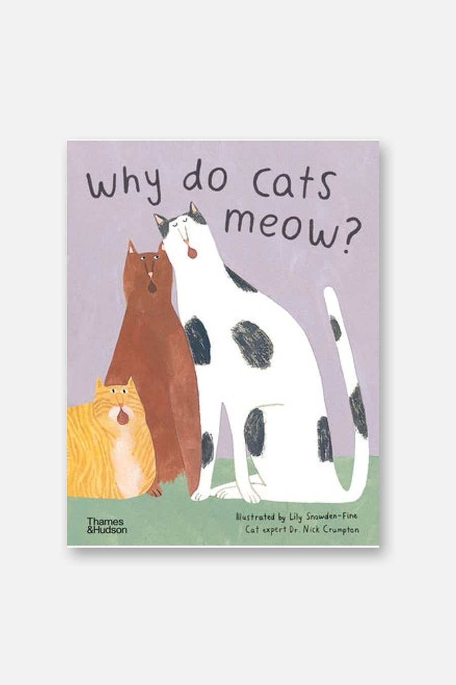 WW Norton Why do Cats Meow? – front view