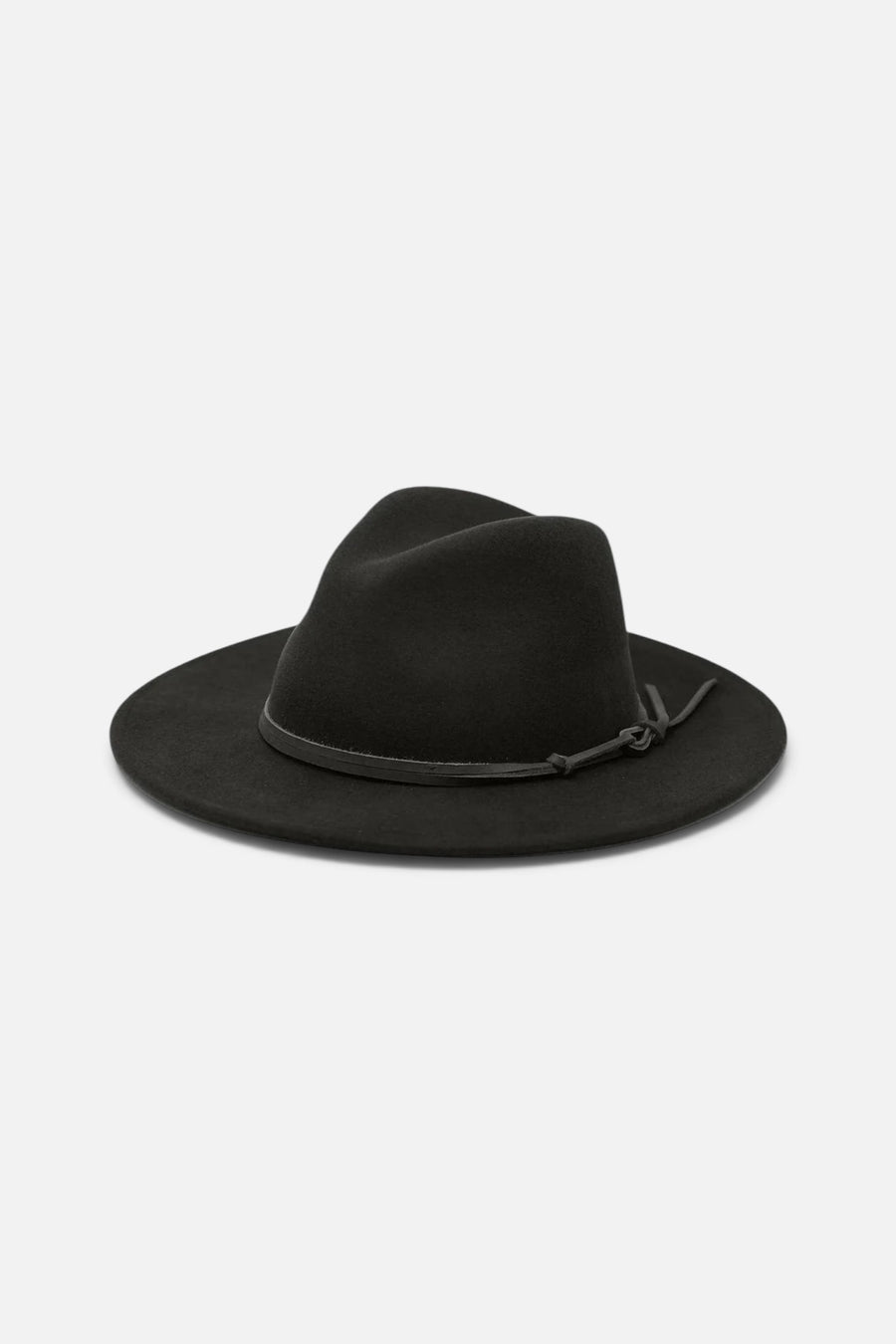 Wyeth Billie Hat In Felt Black – front view