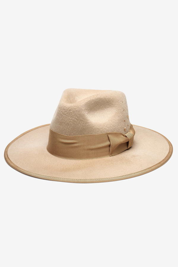 Wyeth Hats Atlas Fedora Hat in Oatmeal