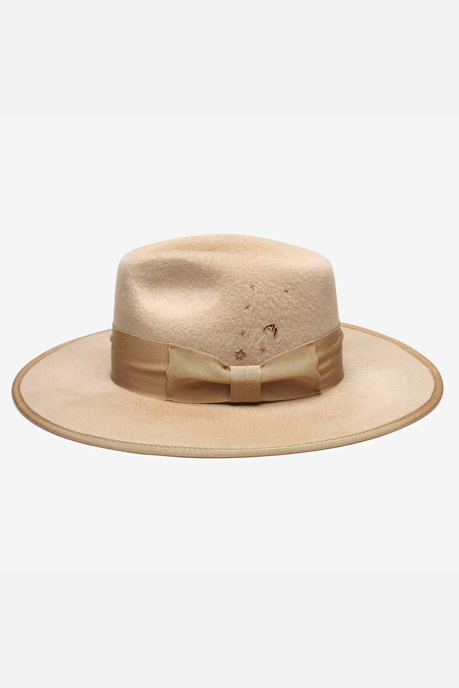 Wyeth Hats Atlas Fedora Hat in Oatmeal – side view