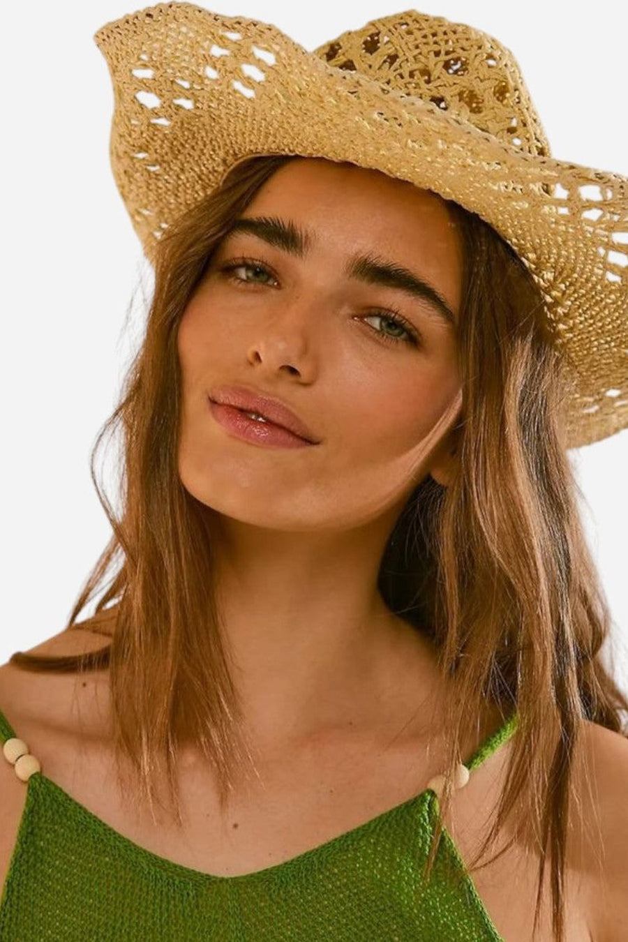 Wyeth Hats Diego in Ivory – detail